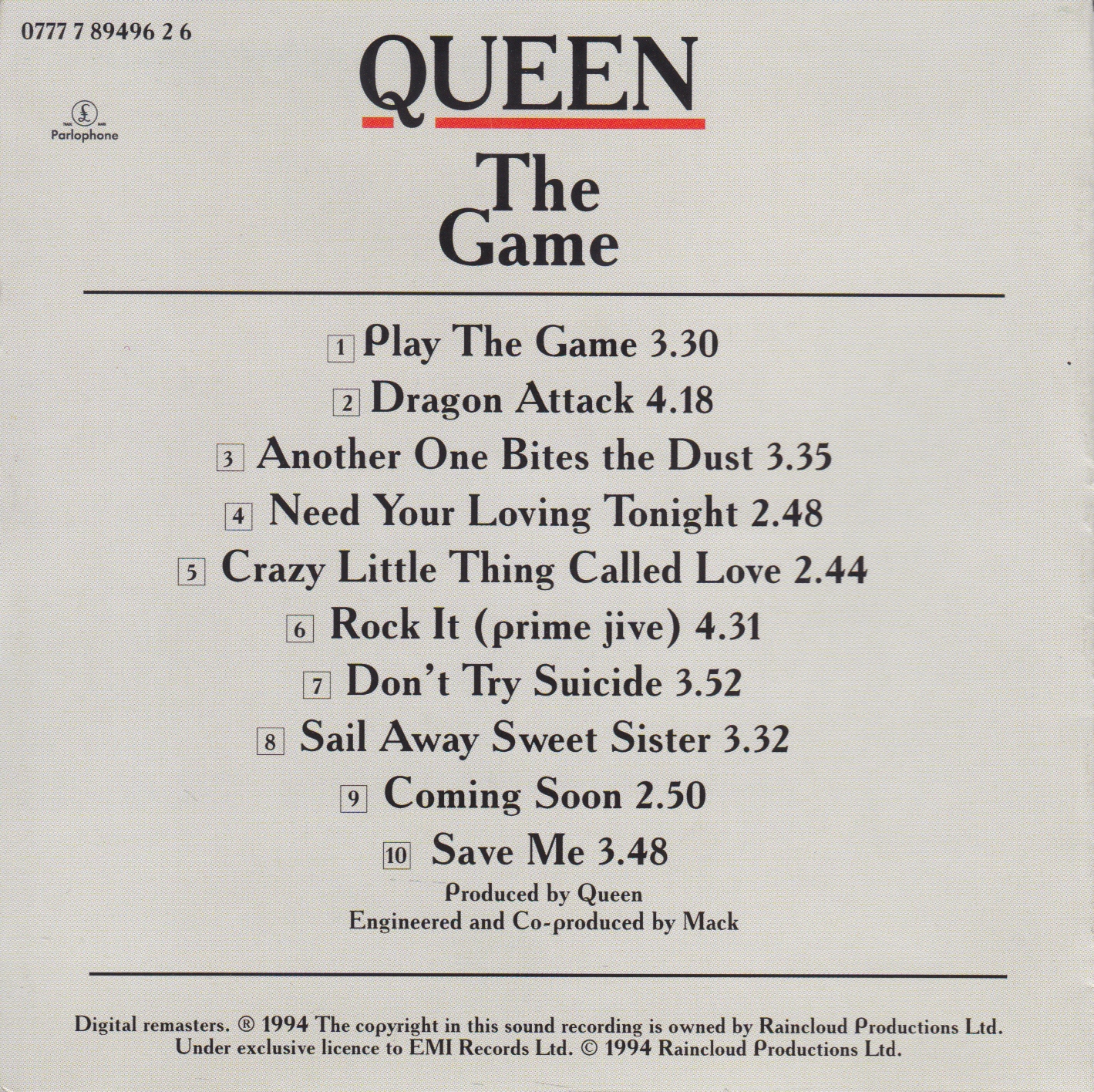 Queen ‎- 