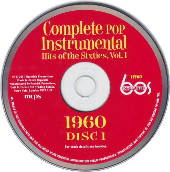 Conflict Beneden afronden doel Various – Complete Pop Instrumental Hits Of The Sixties, Vol. 1 – 1960