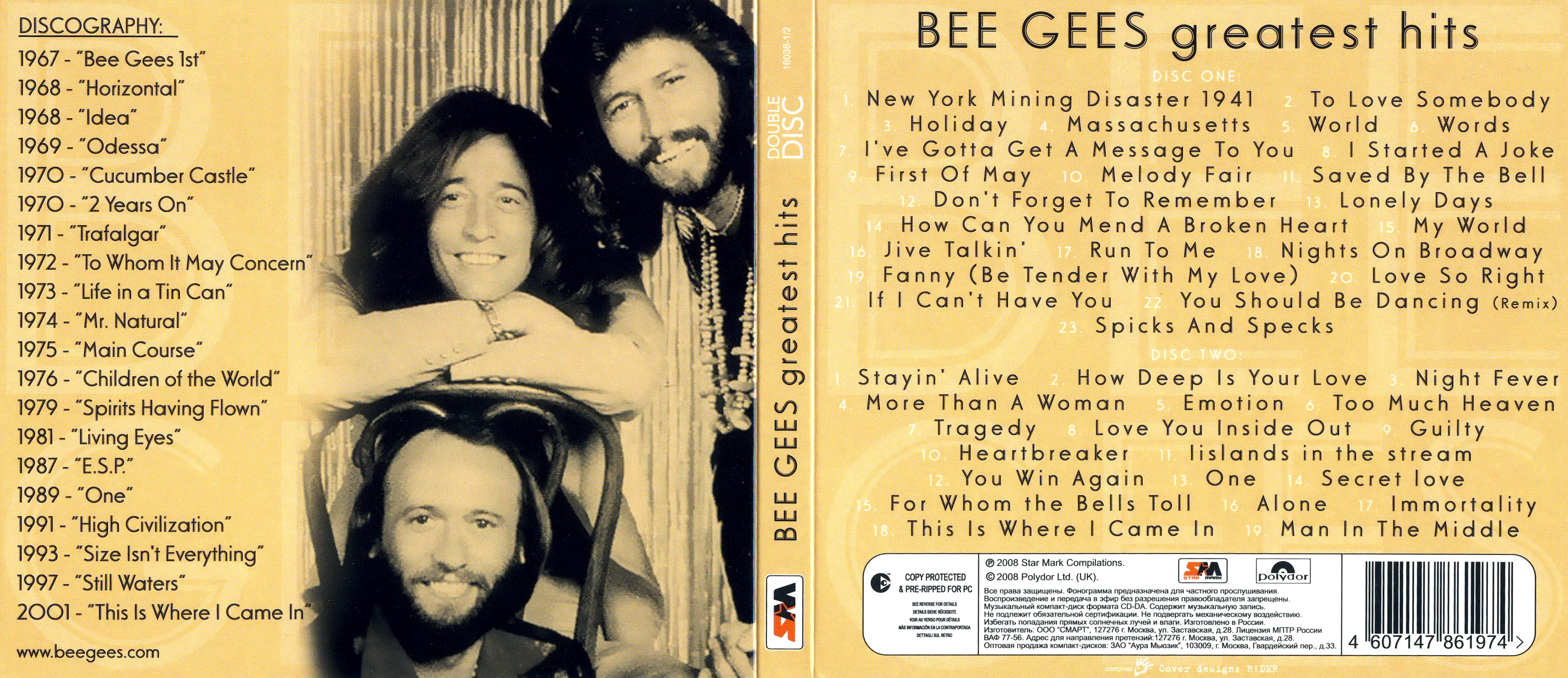 Bee gees greatest hits album download torrent