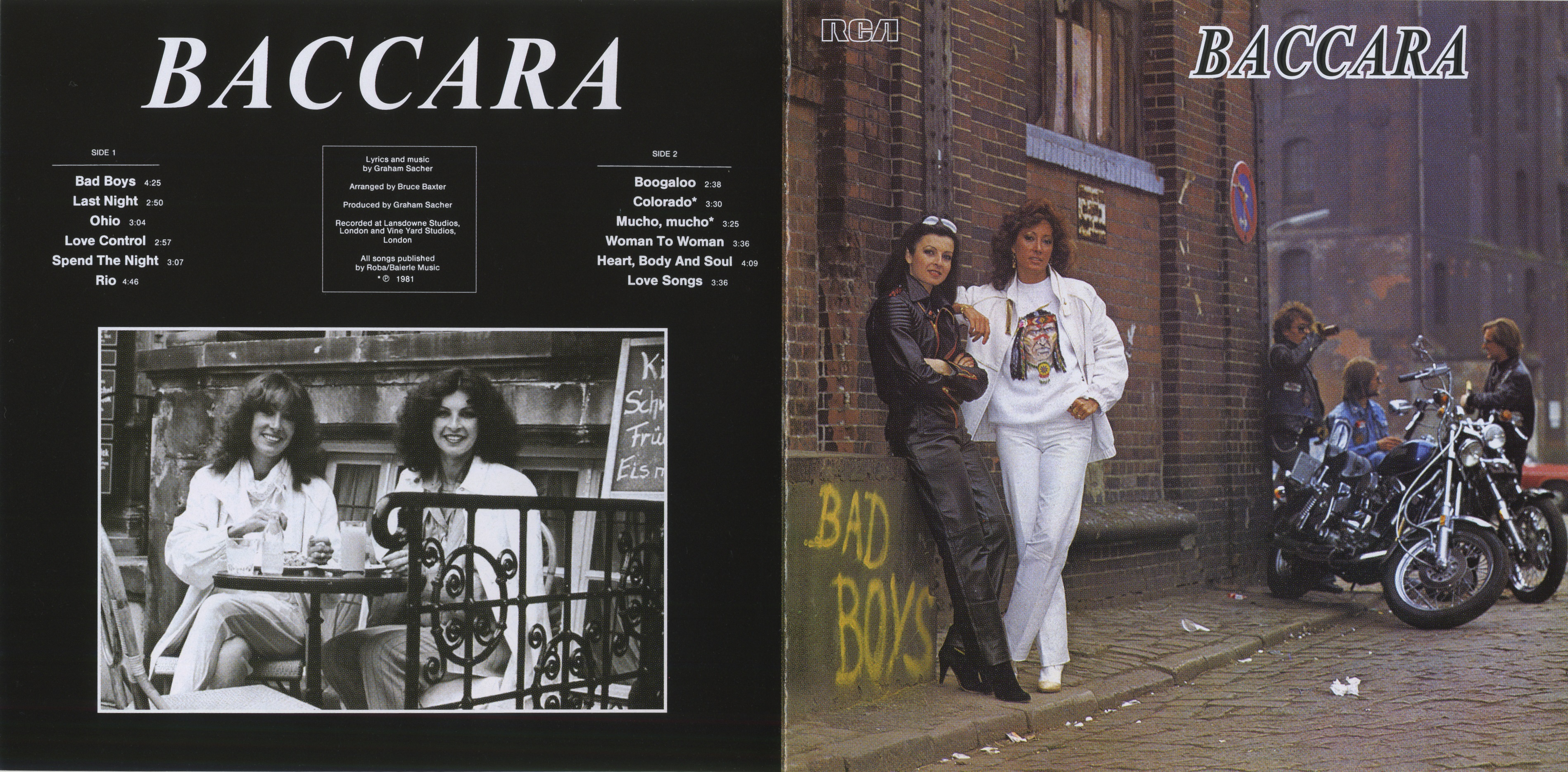 Баккара перевод. Baccara Bad boys 1981. Обложка альбома Baccara Bad boys (1981). Baccara группа фото. Baccara Colours 1979.
