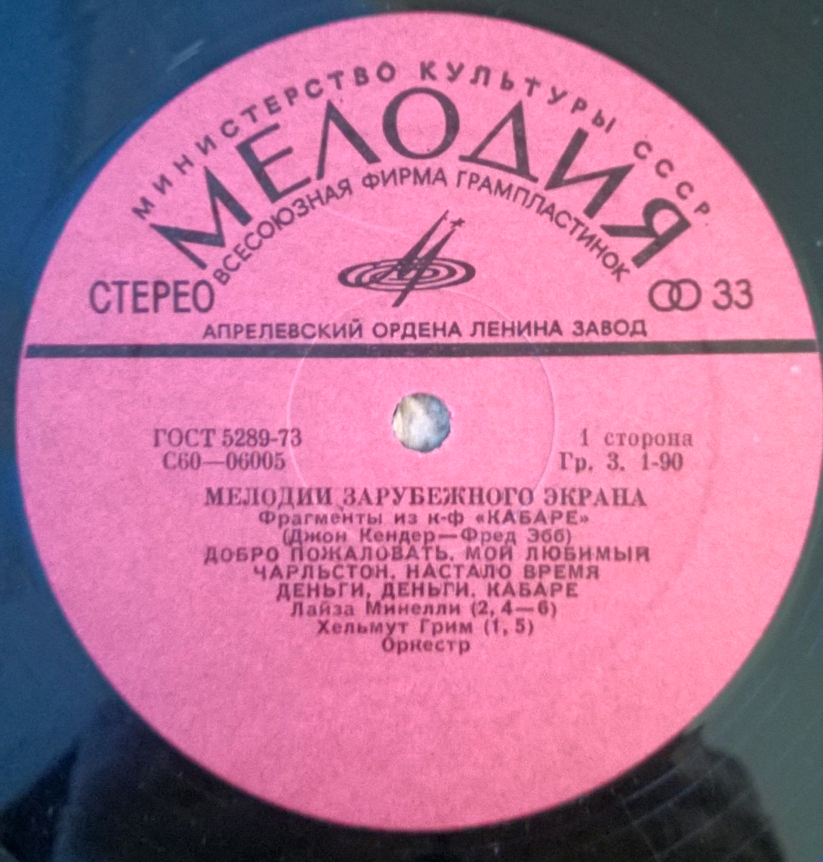 Лайза Минелли 1978. Мелодии зарубежной эстрады. Английская группа пластинка на мелодии в 1978 году.