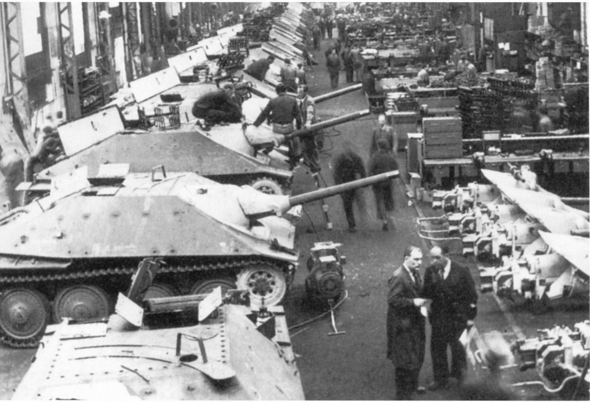 Производство чехословакии. Танковые заводы Германии второй мировой войны. Танковый завод Германия 1941.