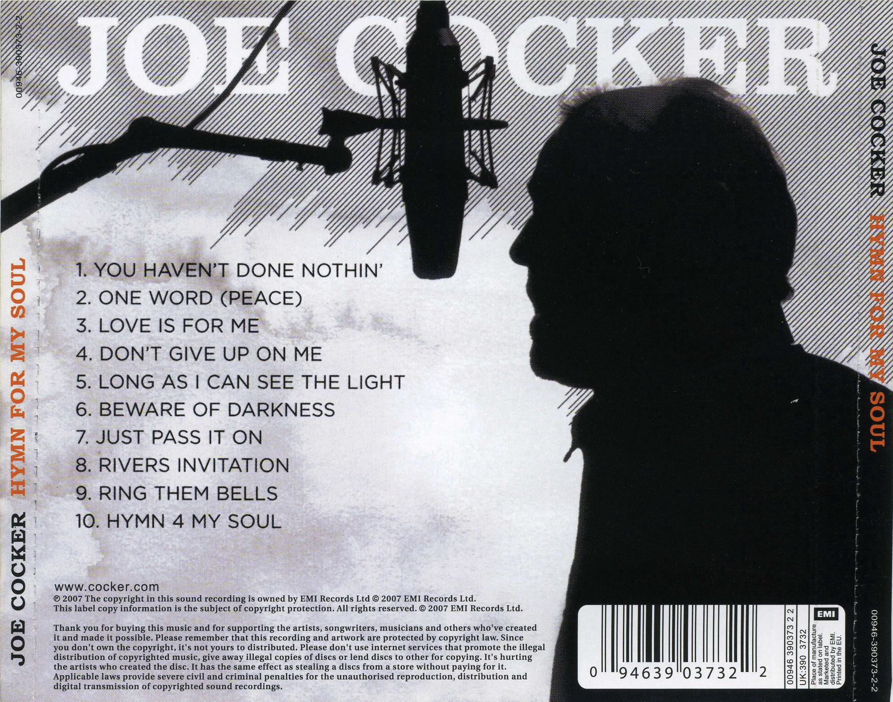 Joe Cocker альбом Hymn For My Soul 2007 