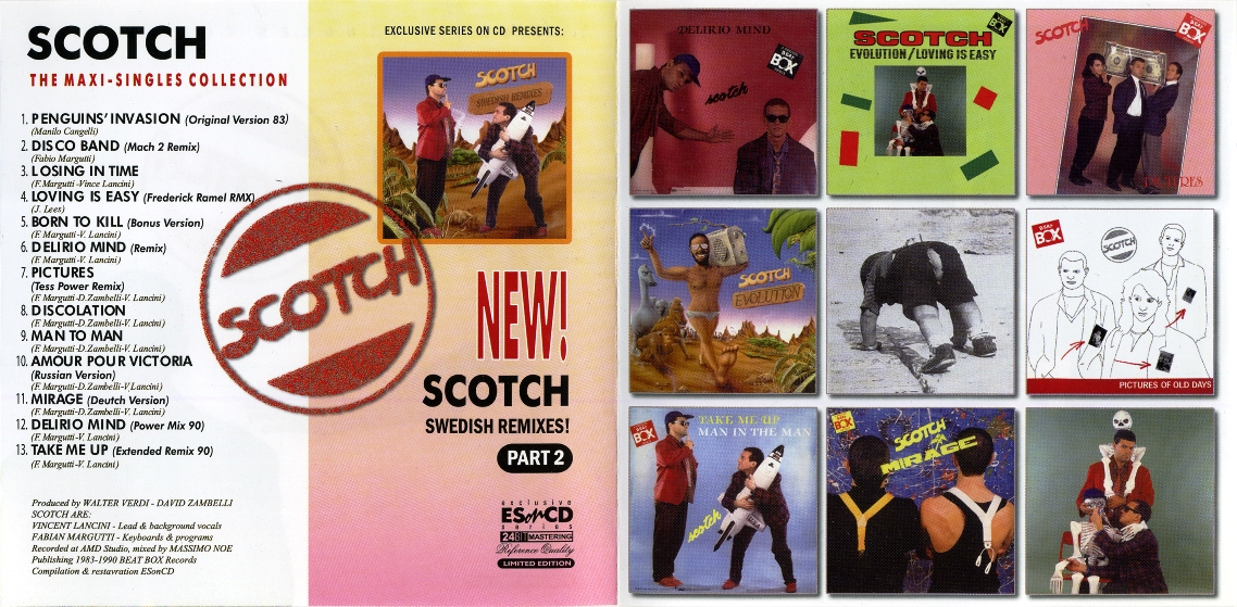 Песни группы скотч. Scotch Evolution 1985. Scotch - Delirio Mind (Remix). Группа Scotch. Scotch Evolution (Deluxe Edition).