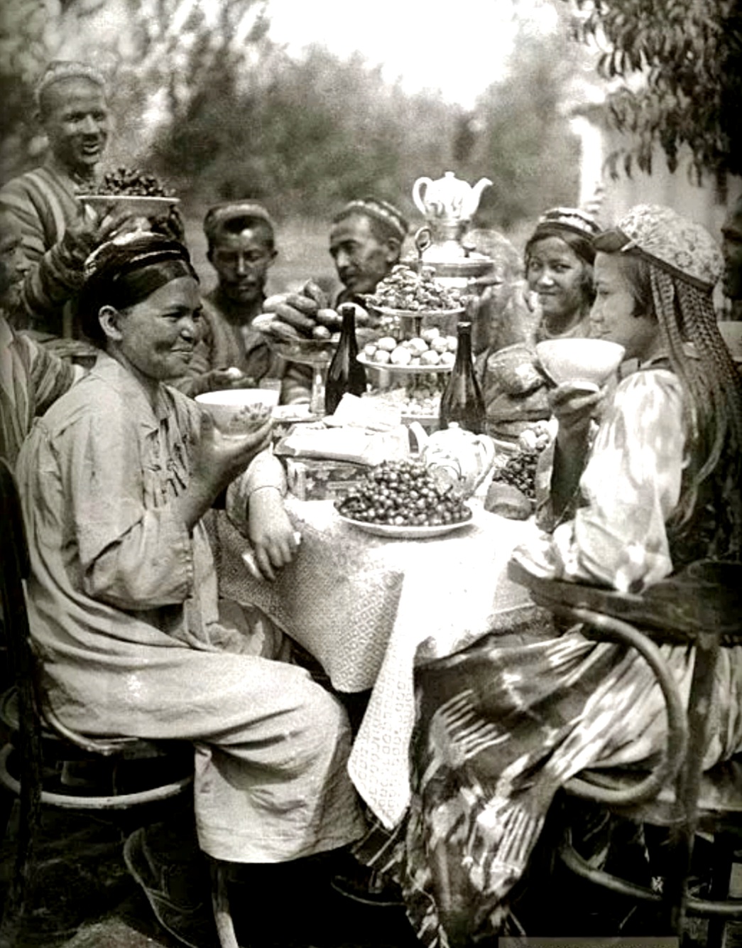 Чайхана в Узбекистане СССР