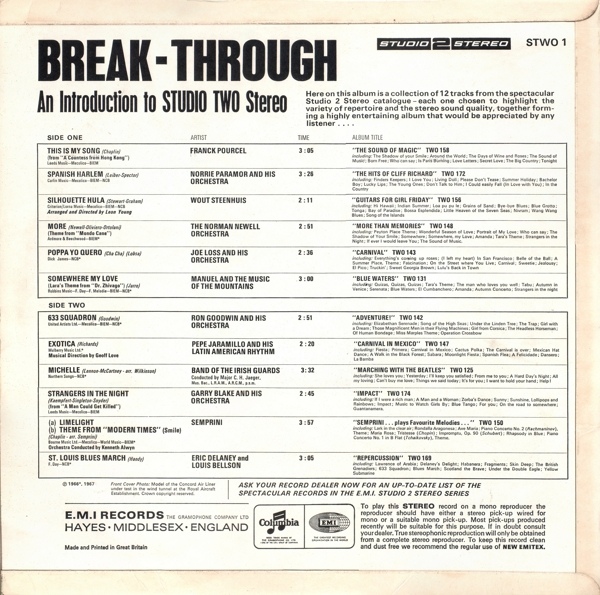 Various – Ultimate Stereo Presentation / Breakthrough - An Introduction ...