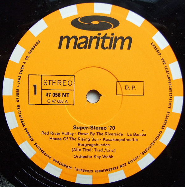 Kay Webb Orchestera – Super Stereo (1970)